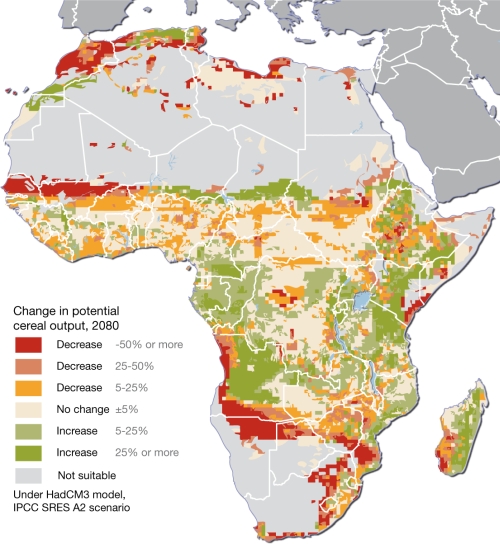 More people, less food? Climate change causes North African cereal ...